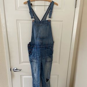 Madewell Distressed Overall